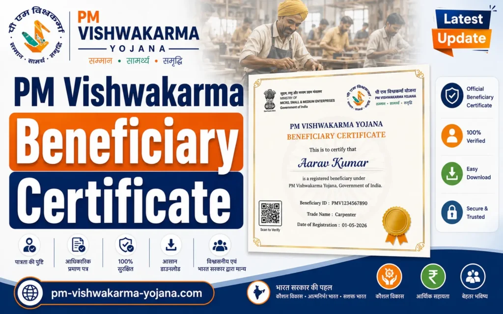 pm-vishwakarma-beneficiary-certificate-download