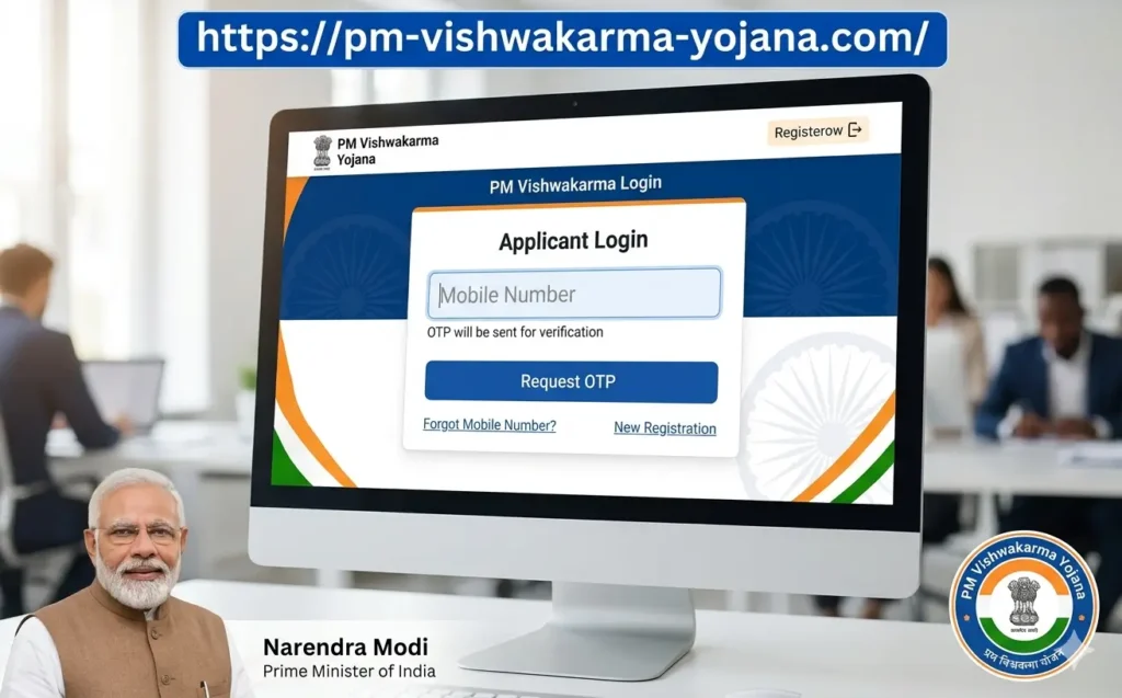 pm-vishwakarma-login-with-mobile-number