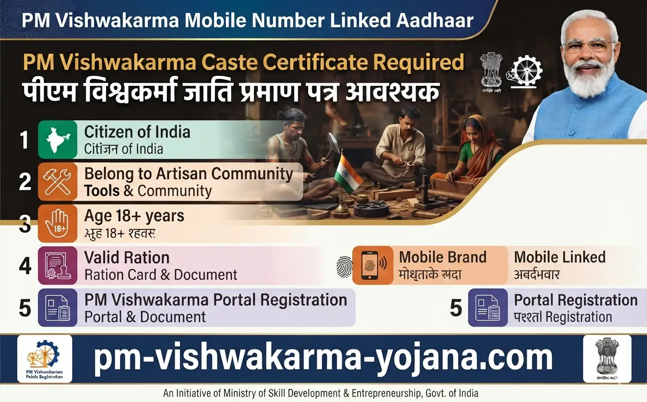 pm-vishwakarma-mobile-number-linked-aadhaar