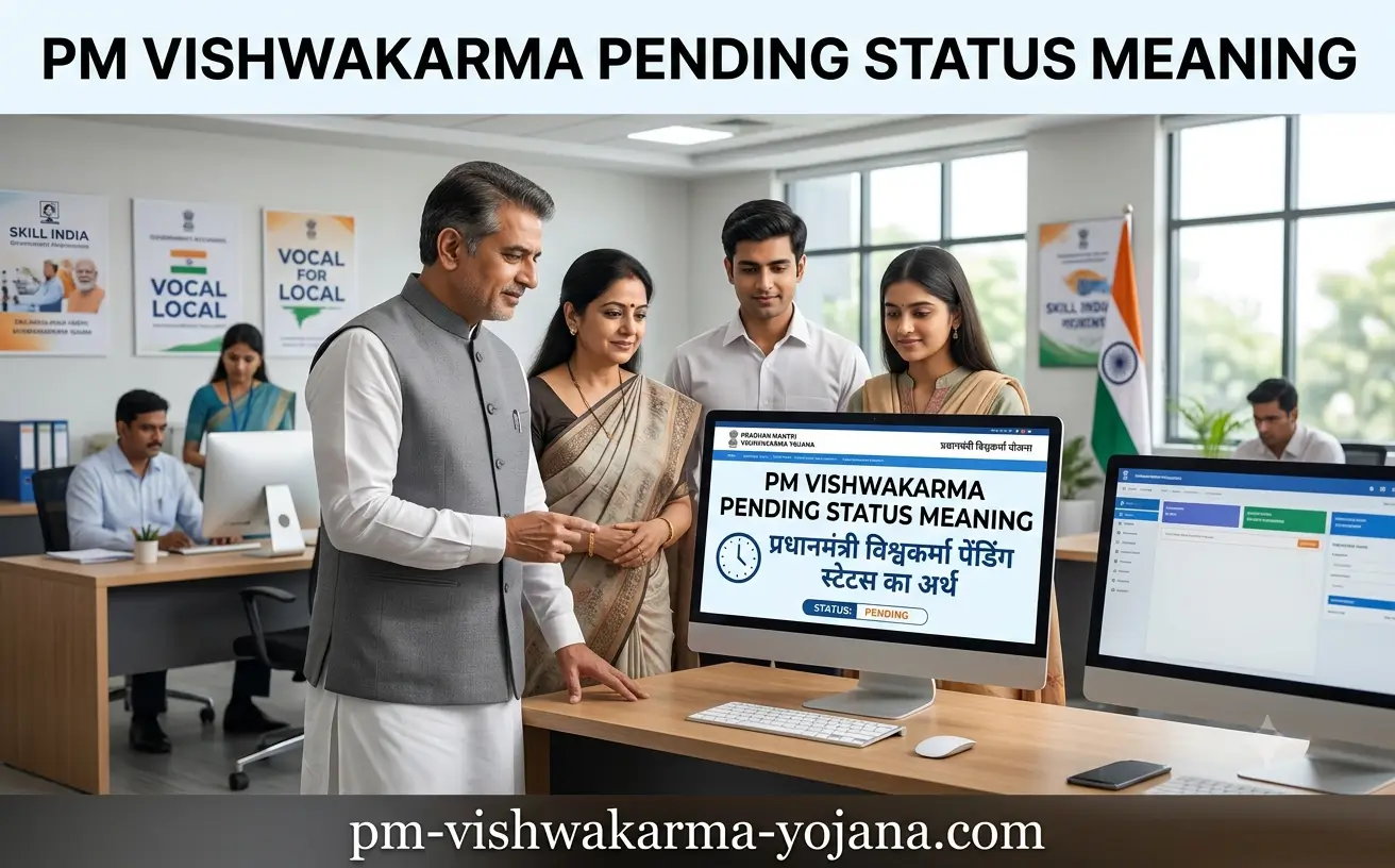 pm-vishwakarma-pending-status-meaning-reason-solution
