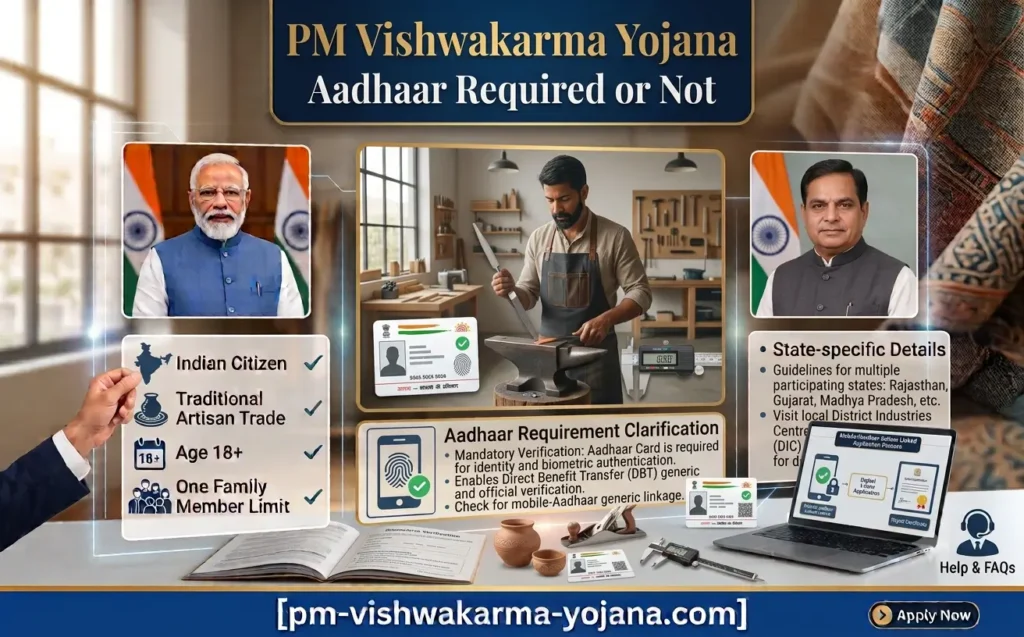 pm-vishwakarma-yojana-aadhaar-card-required-or-not