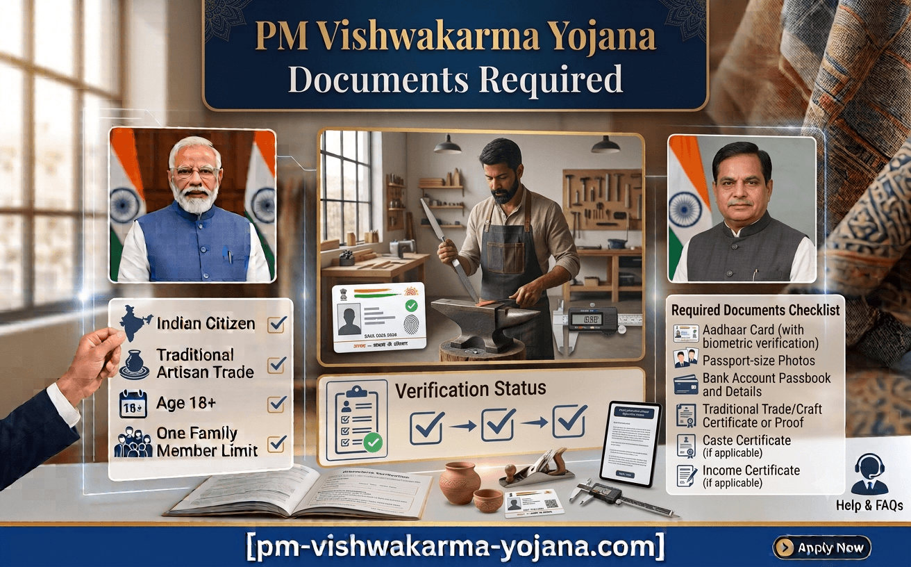 pm-vishwakarma-yojana-documents-required