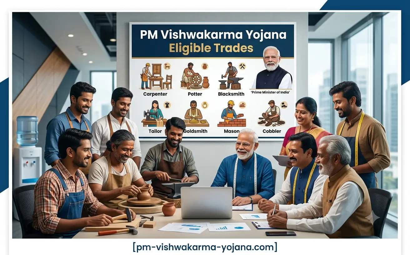 pm-vishwakarma-yojana-eligible-trades-list