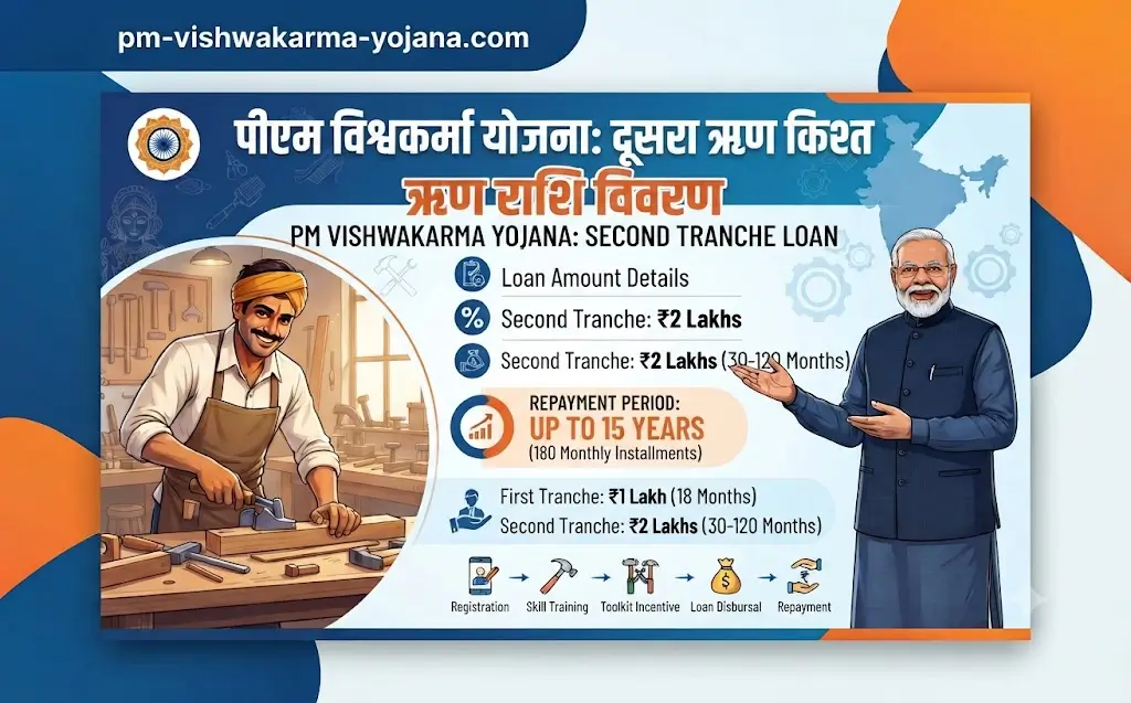 pm-vishwakarma-yojana-second-tranche-loan-rs-2-lakh