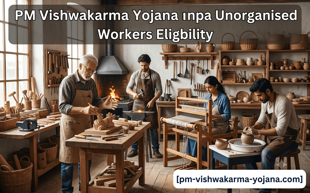 pm-vishwakarma-yojana-unorganised-workers-eligibility